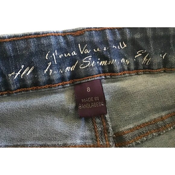 GLORIA VANDERBILT - WOMEN MEDIUM WASH SLIM CAPRI JEANS SIZE 8 - Picture 3 of 6